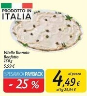 Carrefour Market Vitello tonnato benfatto offerta