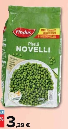 Carrefour Market Findus piselli novelli offerta