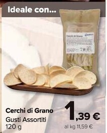 Carrefour Market Cerchi di grano offerta