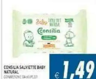 Supermercati Agorà Consilia Salviette Baby Natural offerta