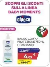Bimbo Store Chicco bagno corpo protezione 750ml offerta