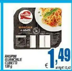 DEM Raspini Guanciale Cubetti offerta