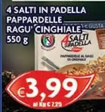 Findus 4 Salti In Padella Pappardelle Ragu Cinghiale