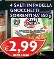 DEM Findus 4 Salti In Padella Gnocchetti Sorrentina offerta