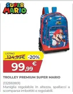 Trolley premium super mario