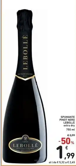 Spazio Conad Le bolle spumante pinot nero offerta