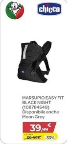 Bimbo Store Chicco marsupio easy fit black night offerta