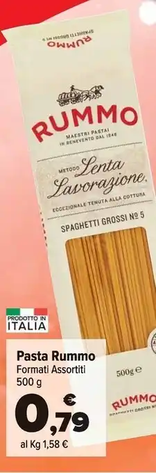 Carrefour Market Rummo pasta offerta