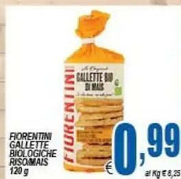 DEM Fiorentini - Gallette Di Mais 120 G(ml) offerta