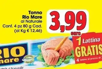 Carrefour Market Rio mare tonno offerta