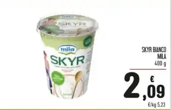 Spazio Conad SKYR BIANCO MILA 400 g offerta
