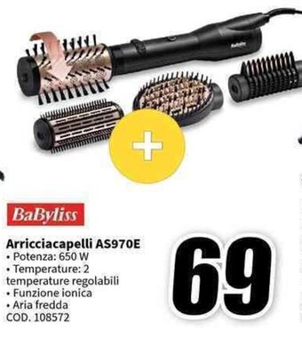 BaByliss Arricciacapelli AS970E