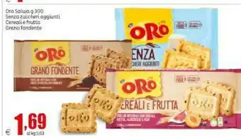 Elite Saiwa Oro Grano Fondente Frollino Integrale Con Gocce Di Cioccolato Fondente 300 G(ml) offerta