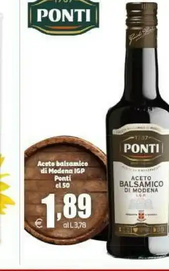 Elite Ponti Aceto Balsamico Di Modena IGP 500 G(ml) offerta