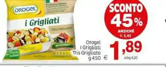 Orogel Tris Grigliato I Grigliati