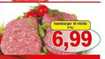 Gros Hamburger Di Vitella offerta