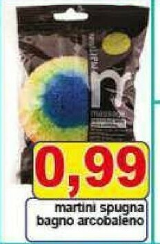 Gros Martini Spugna Bagno Arcobaleno offerta