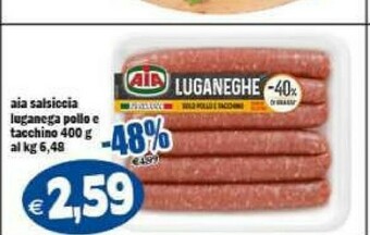 Gros Salsicce offerta