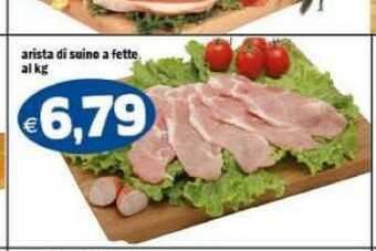 Gros Arista Di Suino A Fette offerta