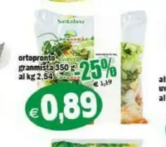 Gros Ortopronto Granmista offerta