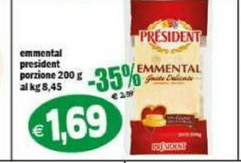 Gros Prèsident Emmental offerta