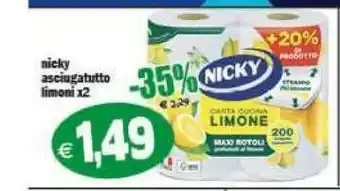 Nicky Asciugatutto