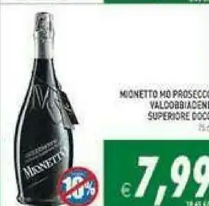 Gros Mionetto Mo Prosecco Valdobbiadene Superiore offerta