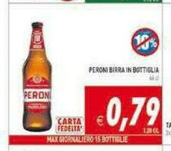 Gros Peroni Birra offerta