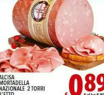 Alcisa Mortadella Nazionale 2 Torri