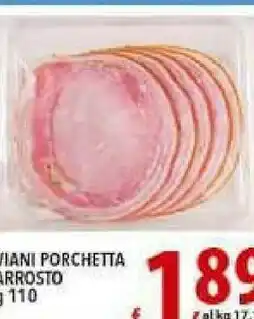 Iper Triscount Viani Porchetta Arrosto offerta