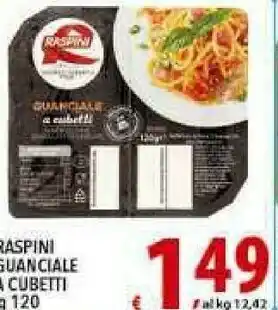Raspini Guanciale A Cubetti