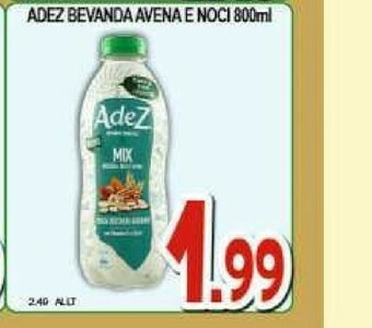 Adez - Bevanda Vegetale Cereali, Avena, Riso E Un Tocco Di Quinoa 800 G(ml)