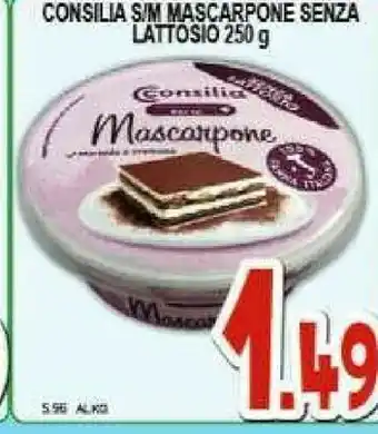 Consilia Masconpone Senza Lattosio