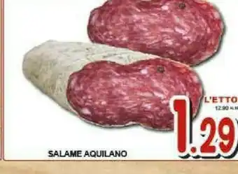 Gros Salame Aquilano offerta