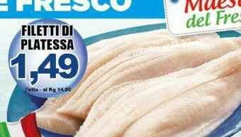 Gros Filetti Di Platessa offerta
