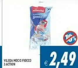 Iperfamily Vileda Mocio Fiocco 3 Action offerta