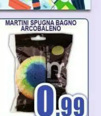 Gros Martini Spugna Bagno Arcobaleno offerta