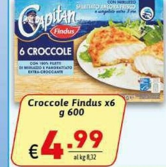 Gros Findus Croccole offerta