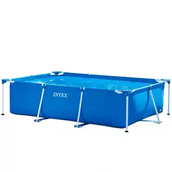 Decathlon Intex 28270np - piscina small frame rettangolare, 220x150x60 cm offerta