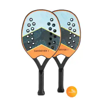 Kit racchette beach tennis btr 160