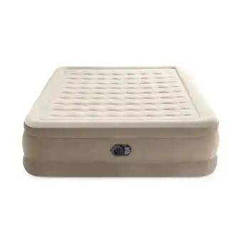 Intex 64428nd - materasso ultra plush matrimoniale autogonfiante, 152x203x46 cm