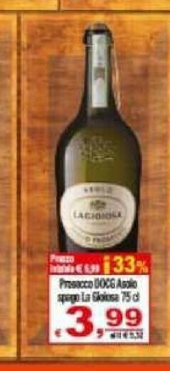 Gros La Gioiosa Prosecco Doc offerta