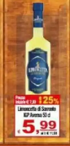 Gros Limoncello Di Sorrento Igp offerta