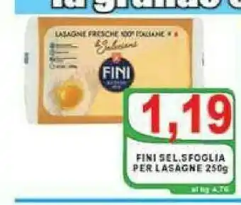 Gros Fini Modena Sfoglia Per Lasagne offerta