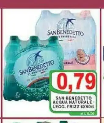 Gros San Benedetto Acqua Minerale Naturale 500 G(ml) offerta