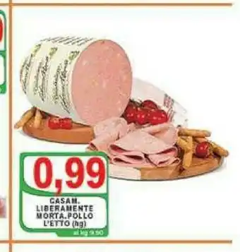 Gros Liberamente Mortadella Pollo offerta