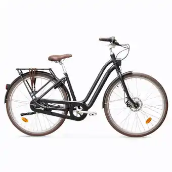 Decathlon Bici città elops 900 telaio basso nera offerta