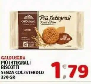 Galbusera Più Integrali Frollino 100% Integrale Con Grani Antichi 330 G(ml)