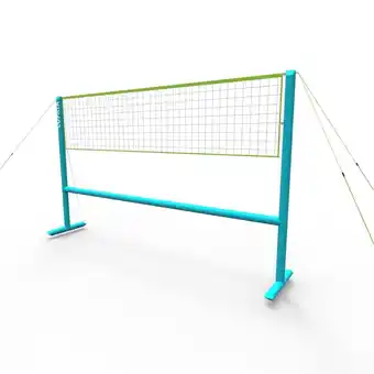 Rete gonfiabile beach volley bv 500 blu