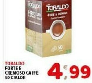 Toraldo Caffe Forte E Cremoso 50 Cialde